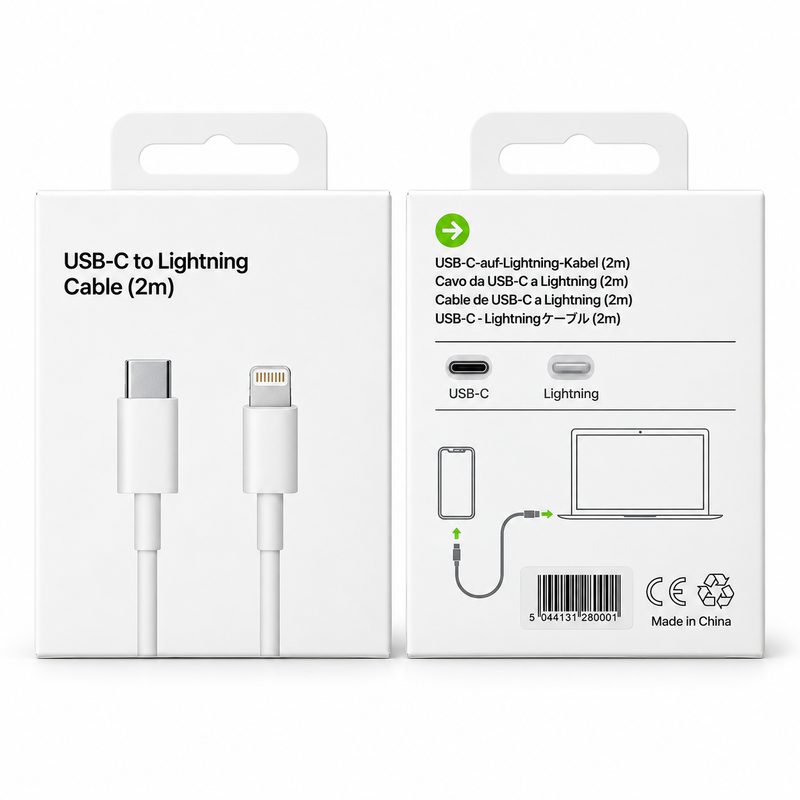 USB-C to Lightning Fast Charging Cable – 2M